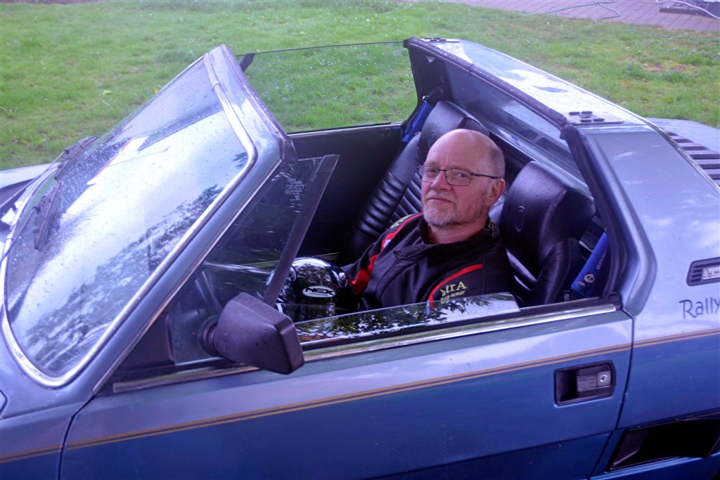 Michael Nilling ser frem til sin debut i Lindum Slov Hill Climb – forhåbentlig under en solrig og skyfri himmel.
(Foto: Åge Keseler Kirketerp)